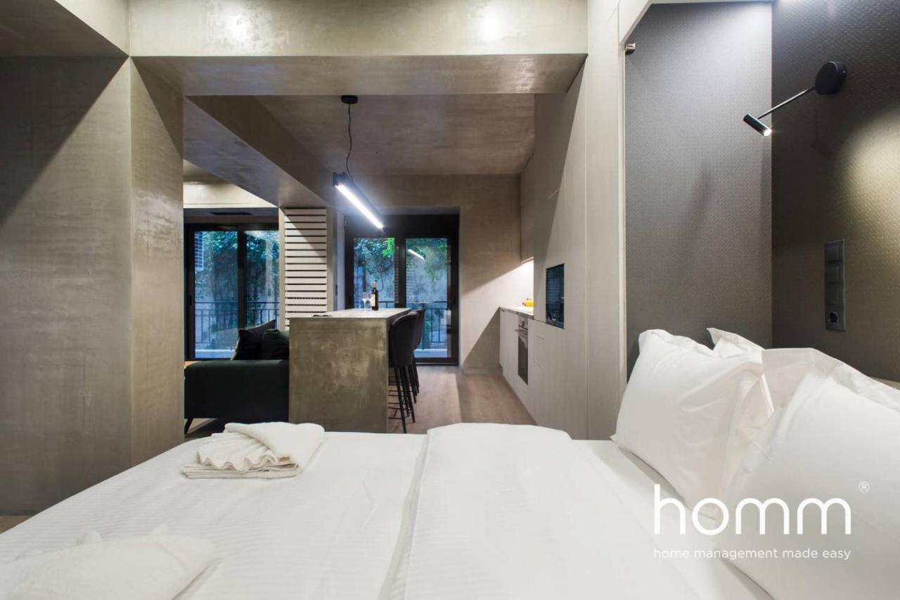 Unique Urban Homm Studio In Piraeus, Alkiviadou Daire Dış mekan fotoğraf
