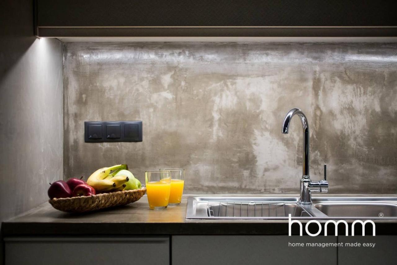 Unique Urban Homm Studio In Piraeus, Alkiviadou Daire Dış mekan fotoğraf