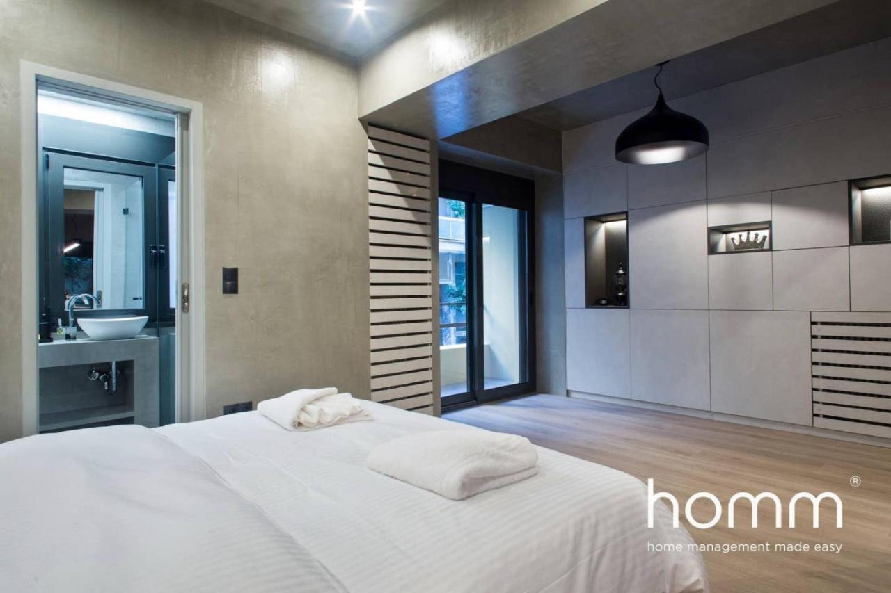 Unique Urban Homm Studio In Piraeus, Alkiviadou Daire Dış mekan fotoğraf