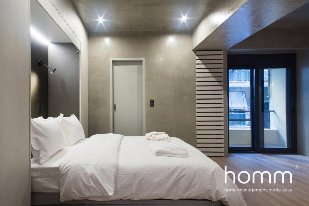 Unique Urban Homm Studio In Piraeus, Alkiviadou Daire Dış mekan fotoğraf