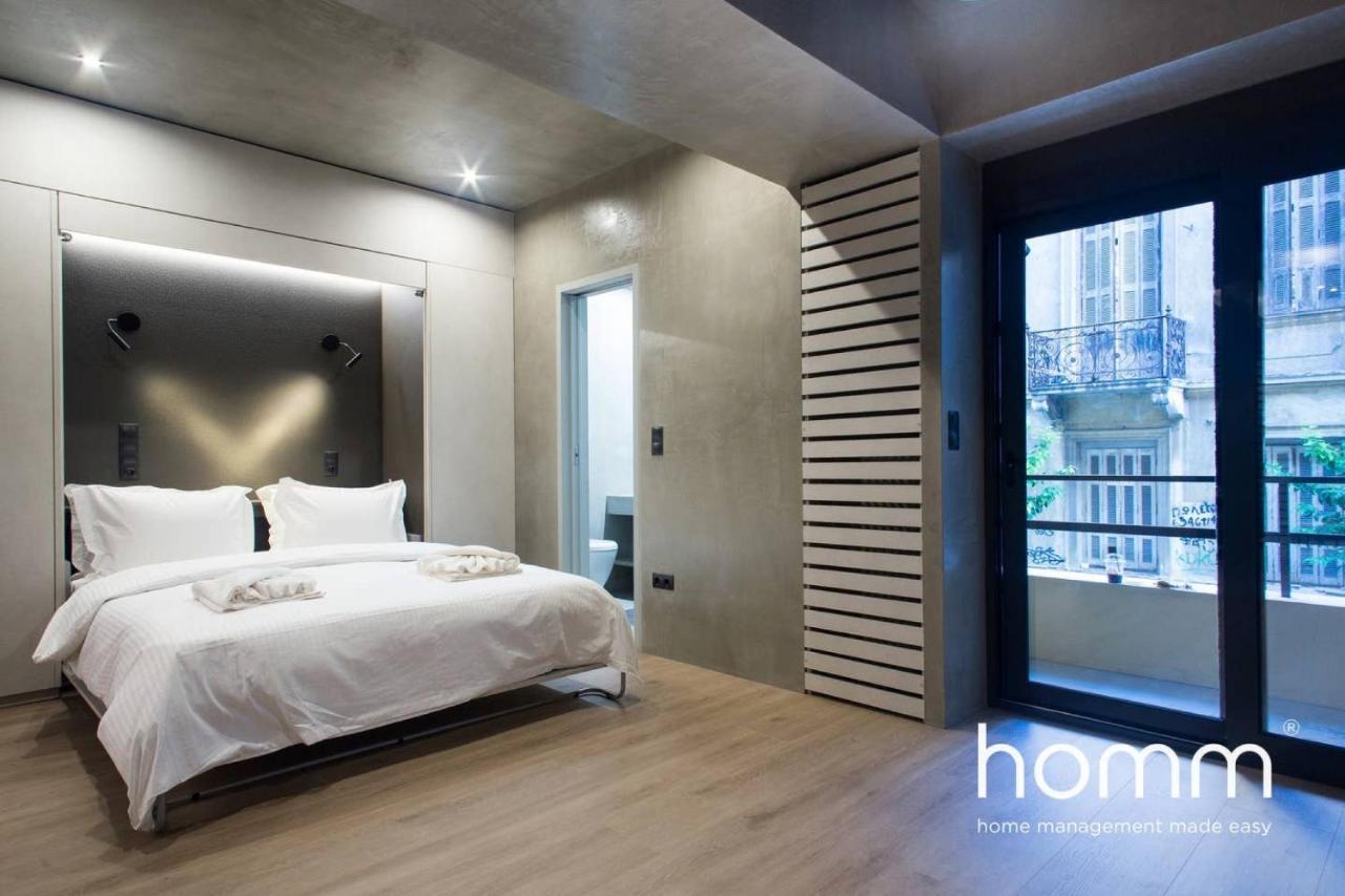 Unique Urban Homm Studio In Piraeus, Alkiviadou Daire Dış mekan fotoğraf