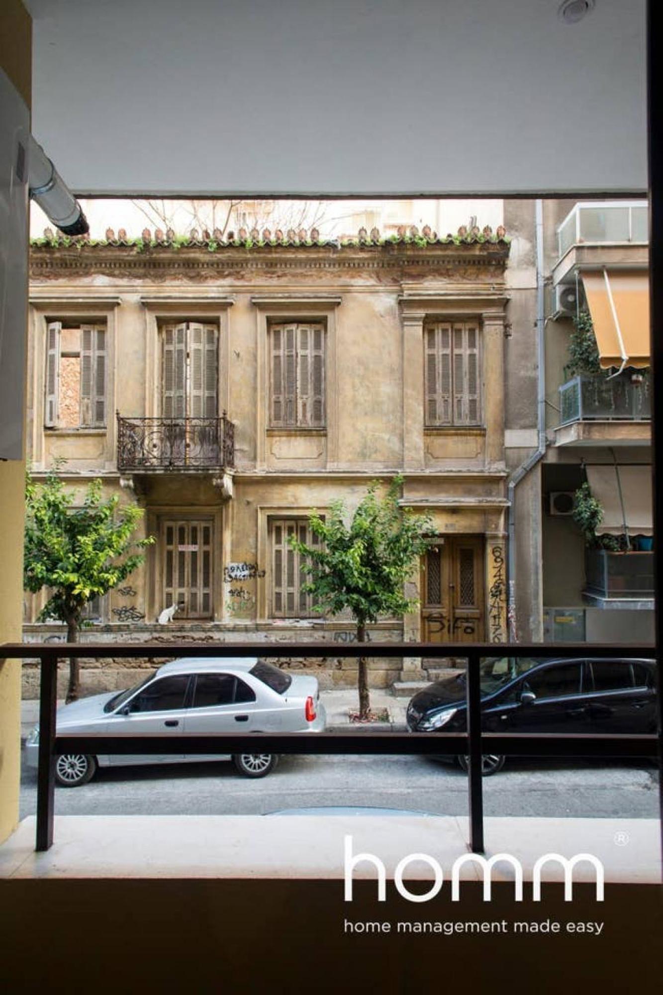 Unique Urban Homm Studio In Piraeus, Alkiviadou Daire Dış mekan fotoğraf