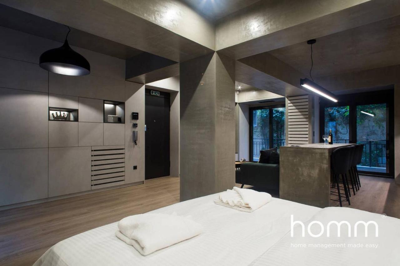 Unique Urban Homm Studio In Piraeus, Alkiviadou Daire Dış mekan fotoğraf