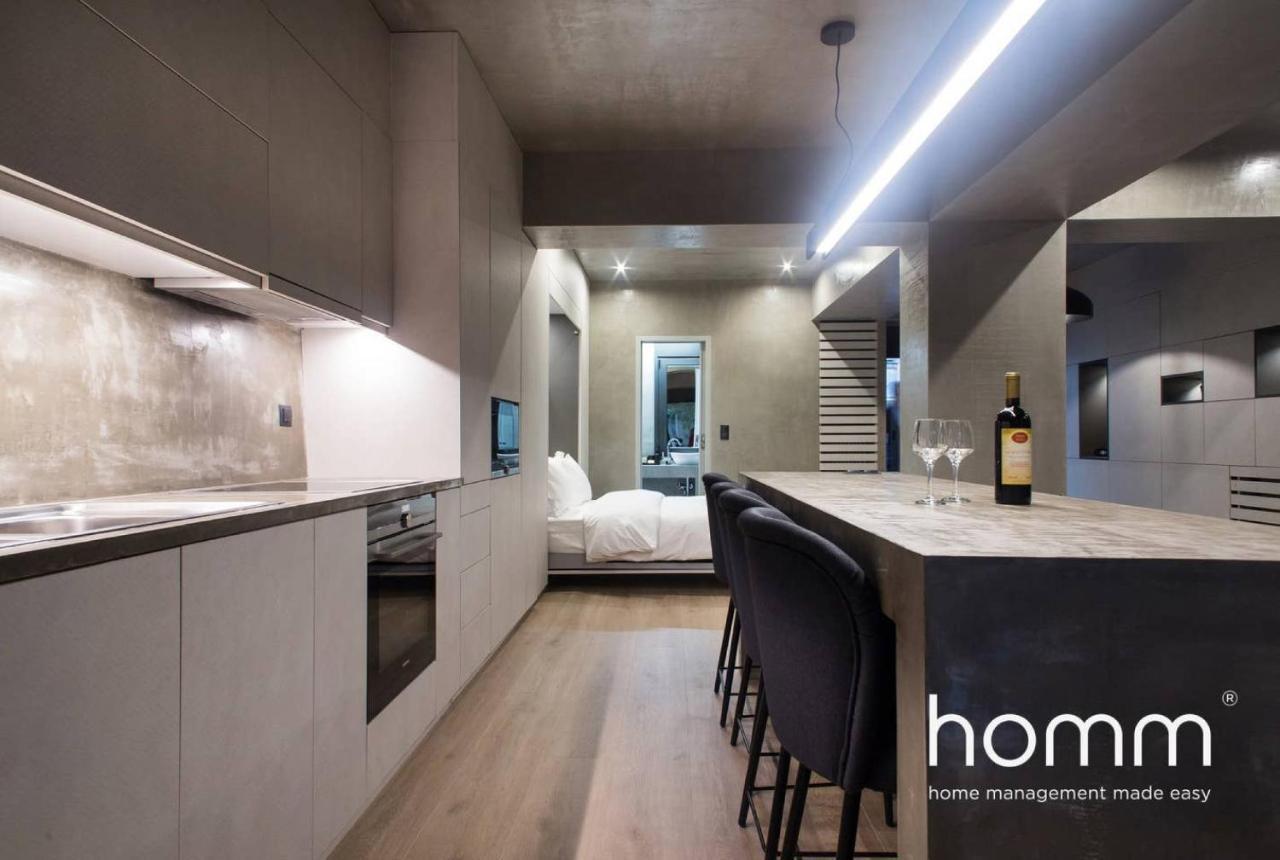 Unique Urban Homm Studio In Piraeus, Alkiviadou Daire Dış mekan fotoğraf